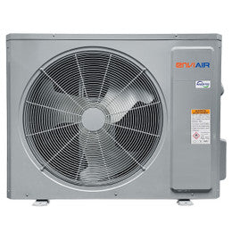 EnviAir FlexxIQ 2-Ton 24,000 BTU 19 SEER Central Air Heat Pump System with Inverter Technology – 230V - ECSS19A24FL230A (Includes Indoor & Outdoor Units)