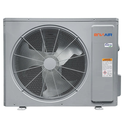 EnviAir FlexxIQ 3-Ton 36,000 BTU 19 SEER Central Air Heat Pump System with Inverter Technology – 230V - ECSS19A36FL230A (Includes Indoor & Outdoor Units)