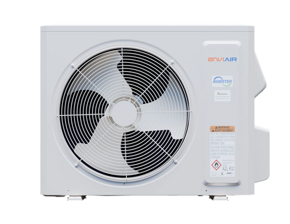 EnviAir 1.5-Ton 18,000 BTU 19 SEER Smart Single-Zone Ductless Mini-Split Heat Pump System – 230V - EMSS188S18ZE230A (Includes Indoor & Outdoor Units)