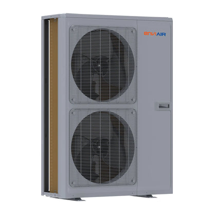 EnviAir FlexxIQ 5-Ton 60,000 BTU 19 SEER Central Air Heat Pump Split System with Inverter Technology – 230V - ECSS19A60FL230A (Includes Indoor & Outdoor Units)