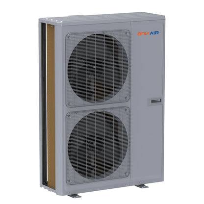 EnviAir FlexxIQ 4-Ton 48,000 BTU 19 SEER Central Air Heat Pump Split System with Inverter Technology – 230V - ECSS19A48FL230A (Includes Indoor & Outdoor Units)