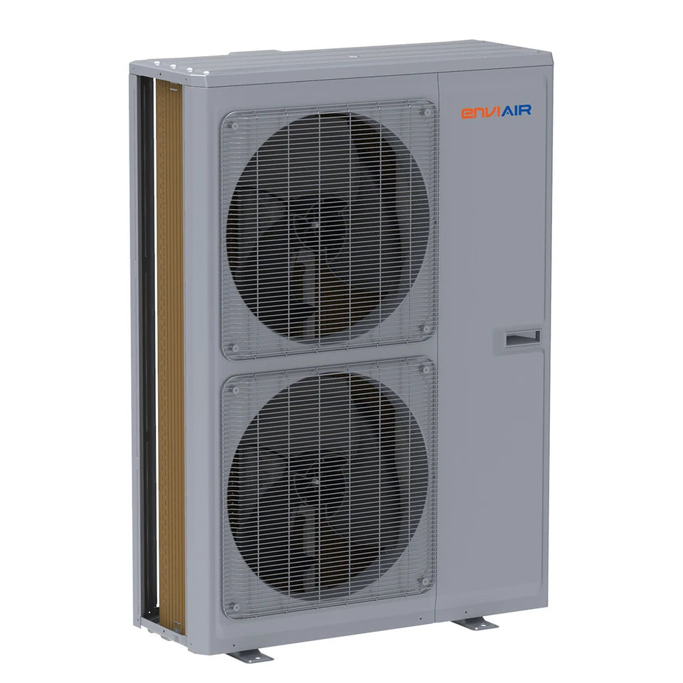 EnviAir FlexxIQ 5-Ton 60,000 BTU 19 SEER Central Air Heat Pump Split System with Inverter Technology – 230V - ECSS19A60FL230A (Includes Indoor & Outdoor Units)