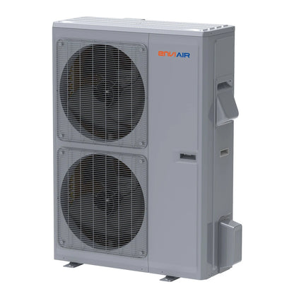 EnviAir FlexxIQ 5-Ton 60,000 BTU 19 SEER Central Air Heat Pump Split System with Inverter Technology – 230V - ECSS19A60FL230A (Includes Indoor & Outdoor Units)