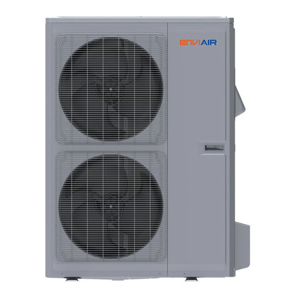EnviAir FlexxIQ 4-Ton 48,000 BTU 19 SEER Central Air Heat Pump Split System with Inverter Technology – 230V - ECSS19A48FL230A (Includes Indoor & Outdoor Units)